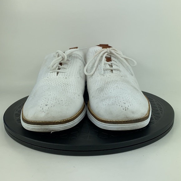 Cole Haan Original Grand Stitchlite Wingtip Oxford White C27963 Men's Size 10.5 - Picture 2 of 12